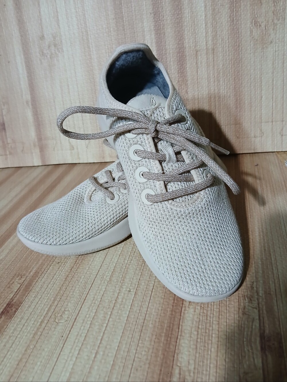 Allbirds Womens 6 Wool Running Walking Shoe Cream Sole TR W6 Nwob Mesh No box